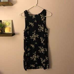 Aeropostale Navy Embroidered  dress